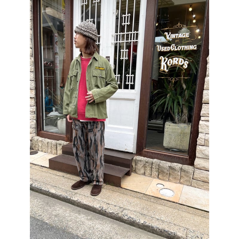 ジャケット・アウター 40s US Military \"M-43 HBT Jacket\" 36R US.ARMY Military Jacket 40s M-43 HBT Gas Flap 36 Cotton