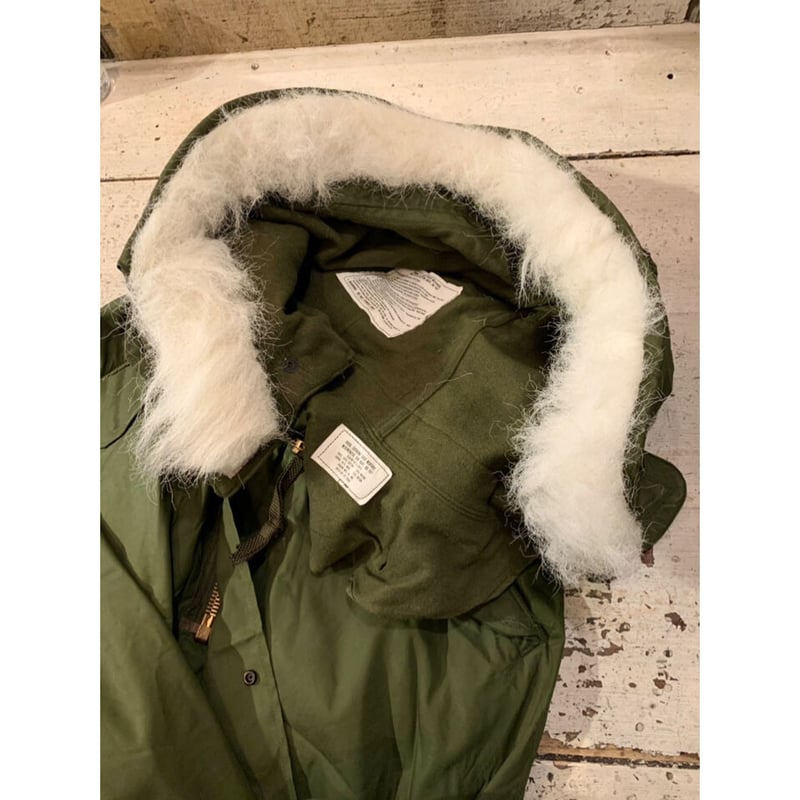 83年 M-65 PARKA SMALL ゴム劣化 - モッズコート