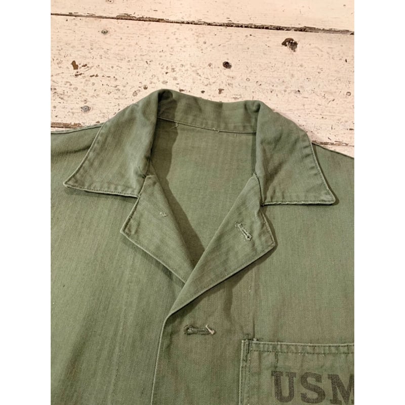 40s WW2 US MARINE CORPS P41 HBT JACKET Size 40程
