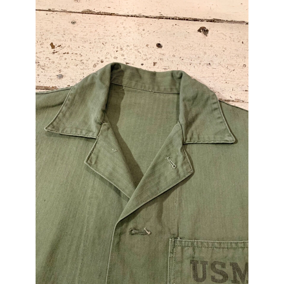 40s WW2 US MARINE CORPS P41 HBT JACKET Size 40程...