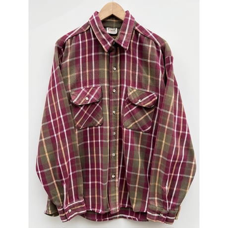 90s FIVE BROTHER FLANNEL SHIRT MADE IN USA 🇺🇸 Size XL