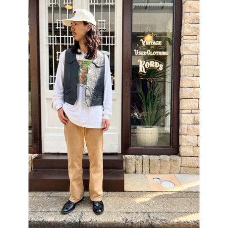00s HUDSON LEATHER VEST Size L程