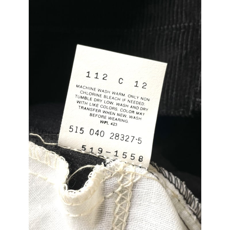 90s “DEADSTOCK” Levi's 519-1558 CORDUROY PANTS