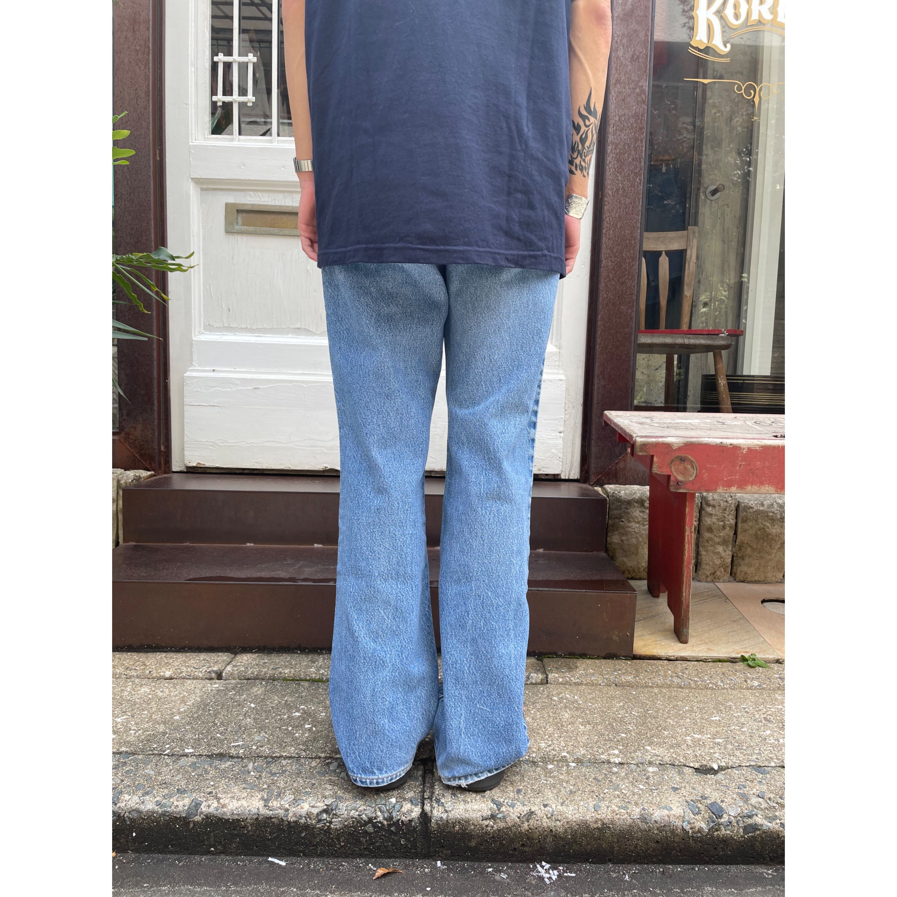 値下げ　USA製 デッドストック　00s Levi's 517 ブーツカット original