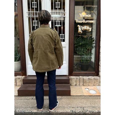 50s FRENCH ARMY M-47 FIELD JACKET "EARLY MODEL" Size 22(L程)