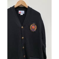 70s TM ATHLETICS LETTERED CARDIGAN Size 42