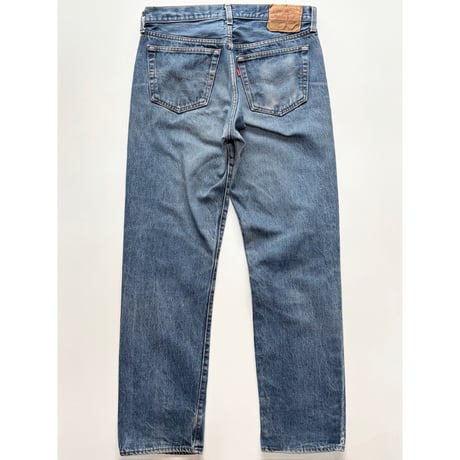 80s Levi’s 501 "INSEAM SINGLE" DENIM PANTS MADE IN USA 🇺🇸 Size W33L34→W31L30.5