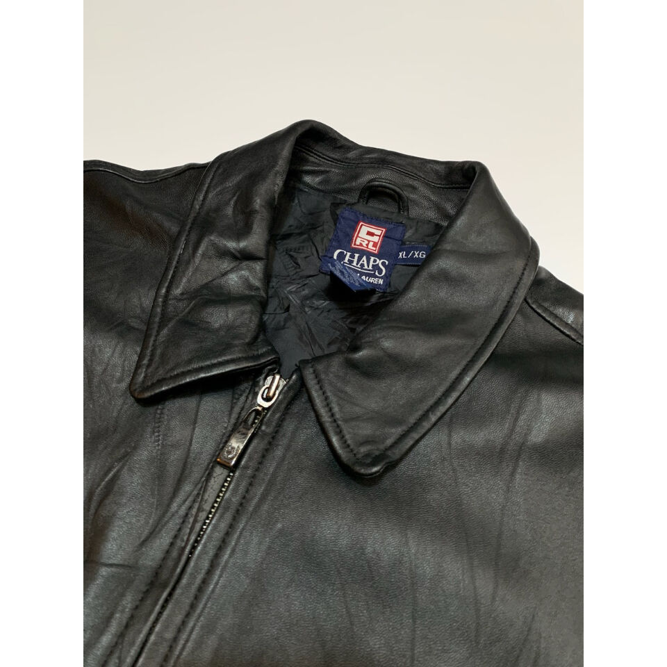 90s CHAPS Ralph Lauren LEATHER JACKET Size XL | 90s CHAPS Ralph Lauren LEATHER JACKET Size XL |