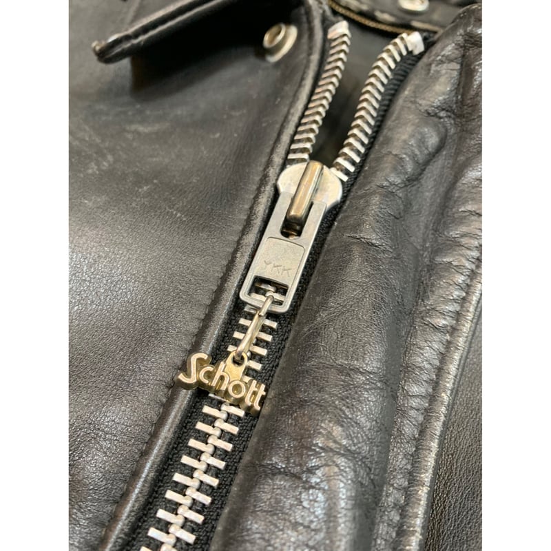 Vintage Schott A2レザー ライダースジャケット 42 80s Schott 