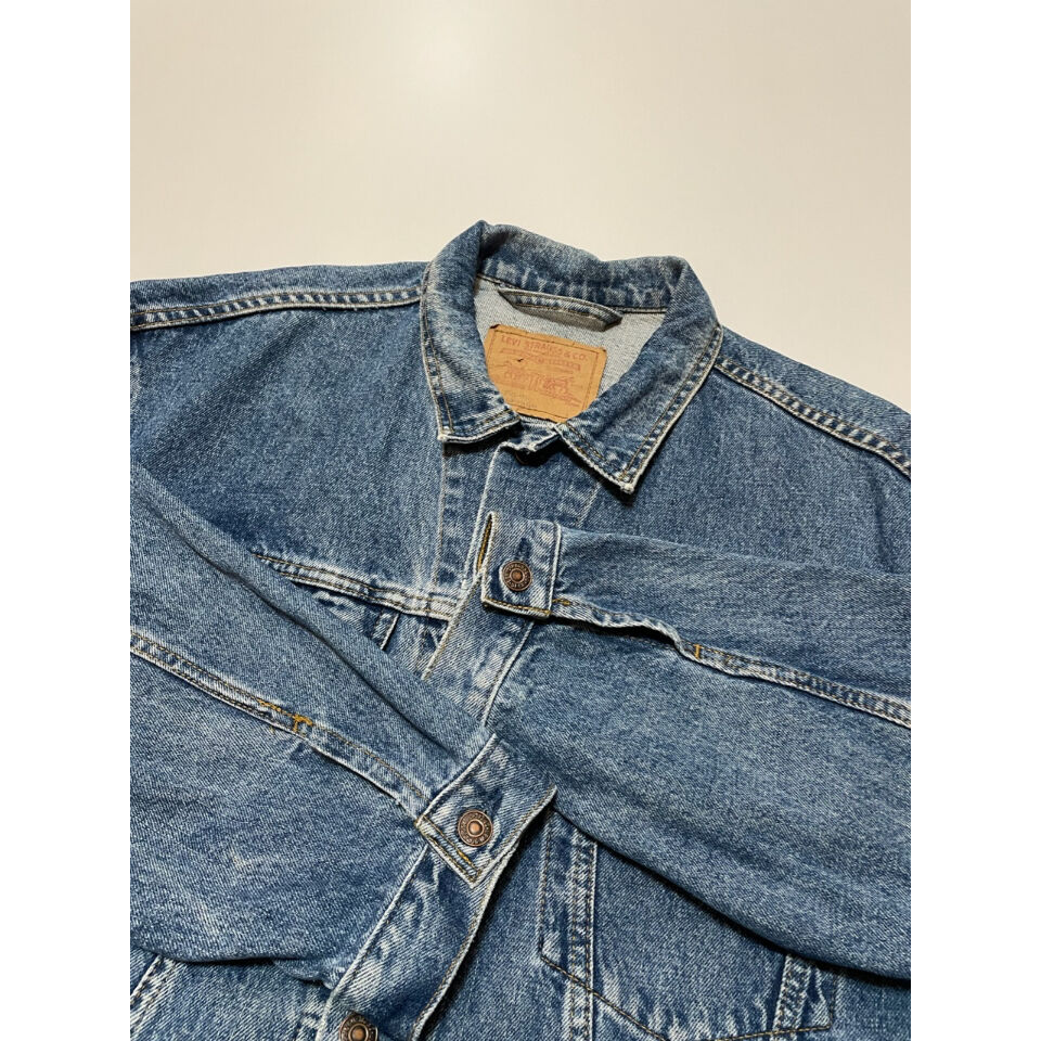なっこ 着画あり 90年代 カナダ製 Levi's 75525 ダメージデニム