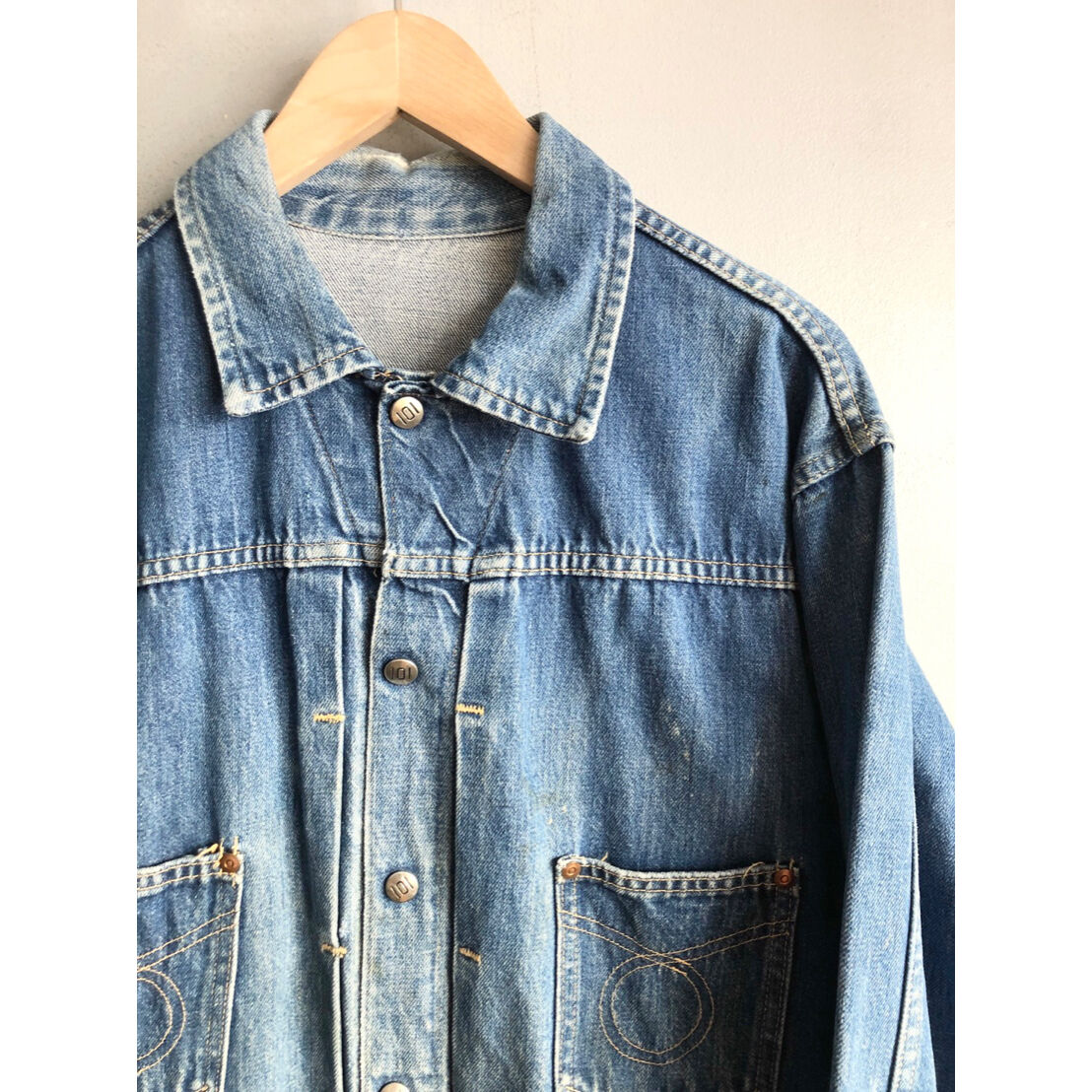 ジャケット・アウター 40s MONTGOMERY WARD 101 DENIM JACKET 48c7fd6d452721d6bbf83694162f18