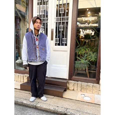 90〜00s carhartt DUCK VEST Size XL程