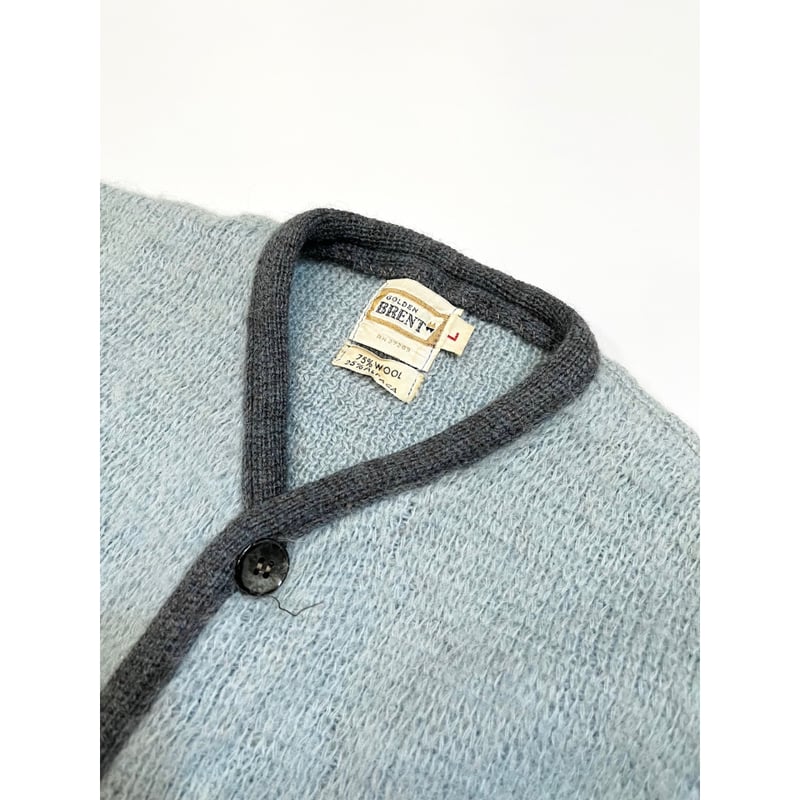 60s BRENT WOOL CARDIGAN Size L | KORDS