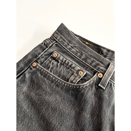 90s Levi’s 501-0660 BLACK DENIM PANTS MADE IN USA 🇺🇸  Size W33L32→W32L31