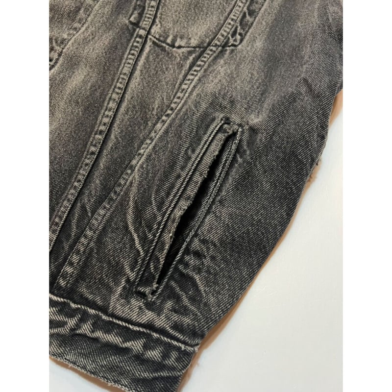 90s Levi's 75525-0260 BLACK DENIM JACKET MADE I 90s Levi's 75525-0260 BLACK DENIM JACKET MADE I
