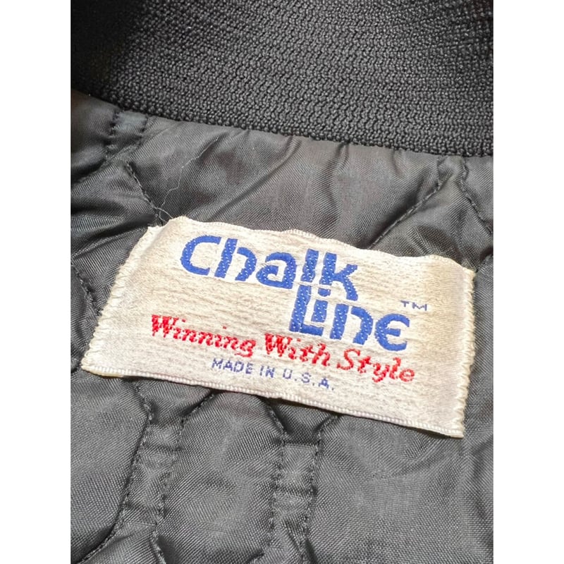 Chalk line usa製 RAIDERS ナイロン ジャケット f2ee9caec5a0ac4dabd26afe9dc3bb
