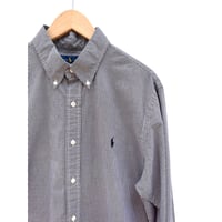 00s Ralph Lauren "SLIM  FIT" B/D SHIRT Size L