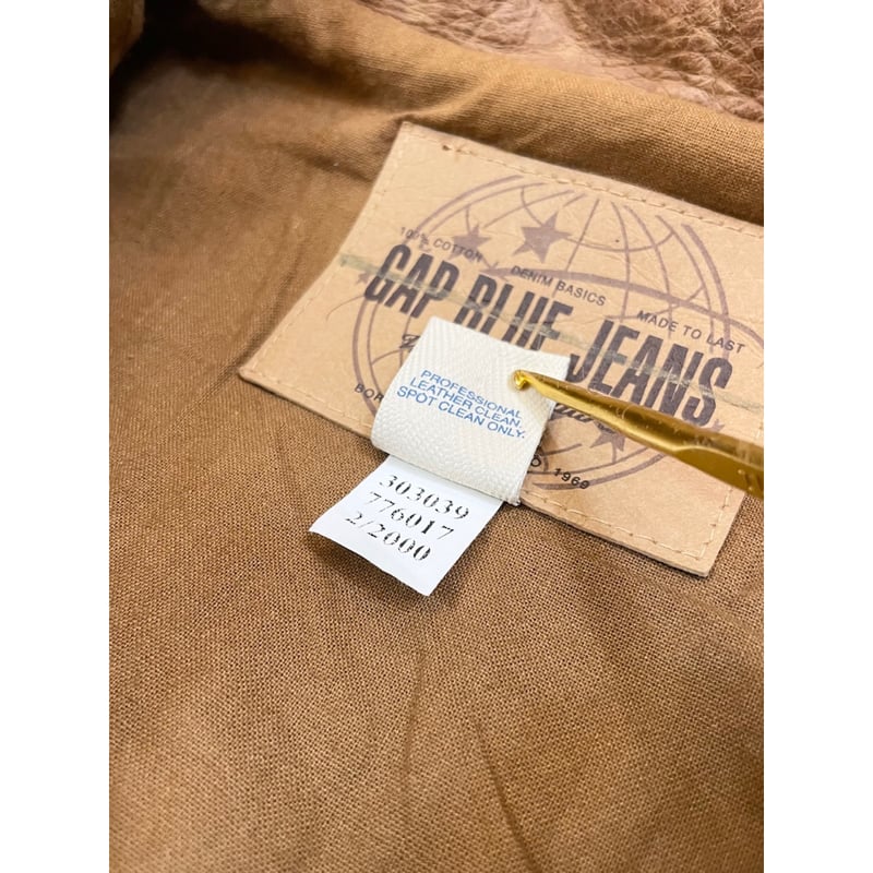 00s GAP LEATHER TRACKER JACKET Size XS | KORDS