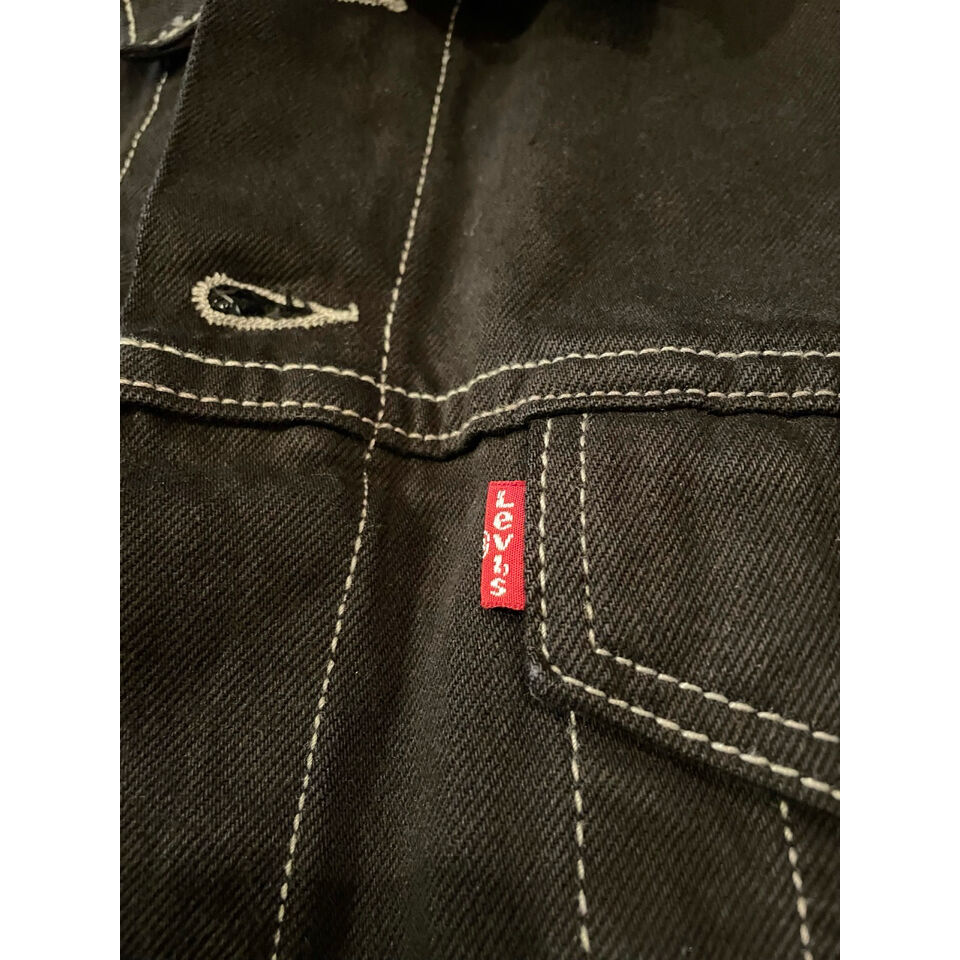 00s Levi's 70797 BLACK DENIM JACKET Size XXL | 00s Levi's 70797 BLACK DENIM JACKET Size XXL |