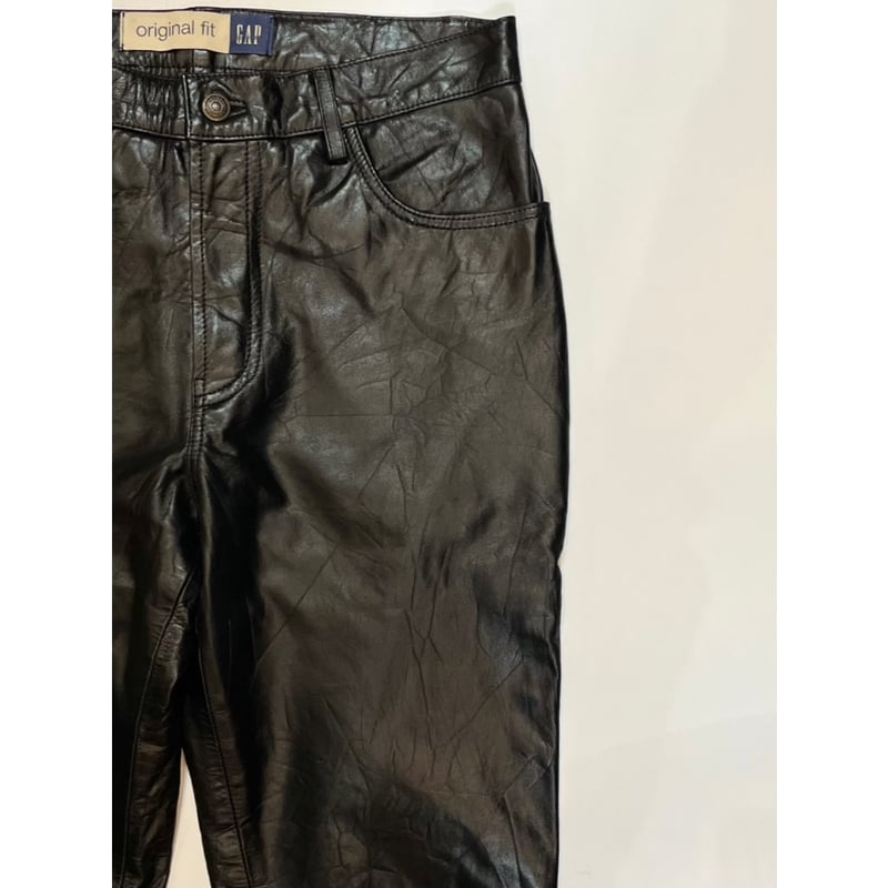 00s GAP LEATHER PANTS Size W29L30 | KORDS 00s GAP LEATHER PANTS Size W29L30 | KORDS