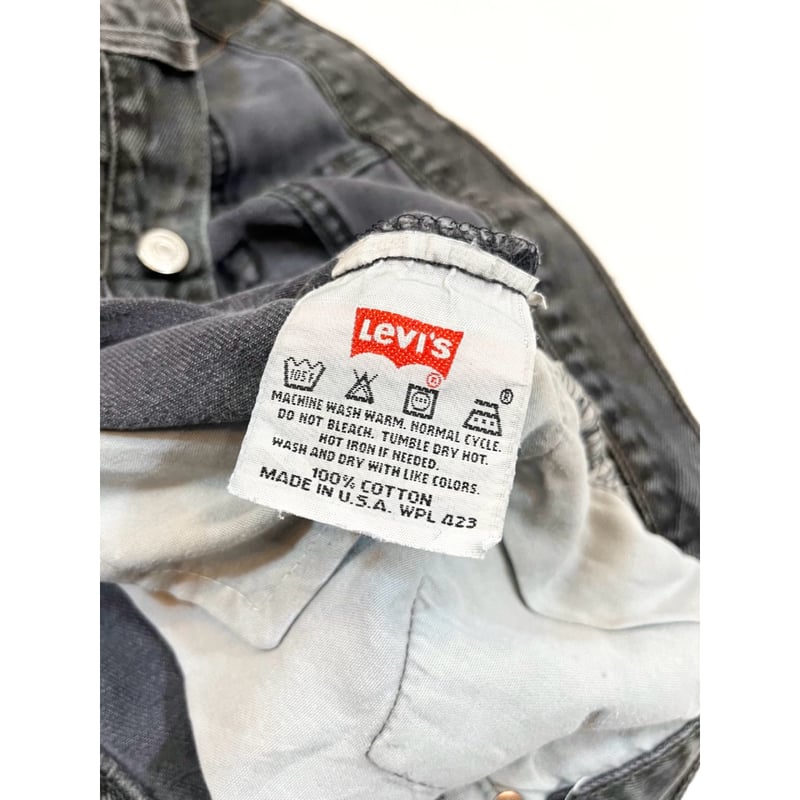 00s Levi's 501-0660 BLACK DENIM PANTS MADE IN U 00s Levi's 501-0660 BLACK DENIM PANTS MADE IN U