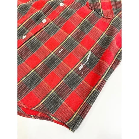 60s E&W FLANNEL SHIRT Size 15