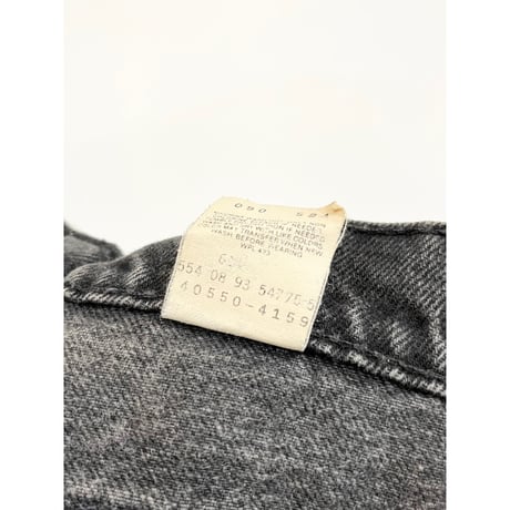 90s Levi’s 550 BLACK DENIM PANTS MADE IN USA 🇺🇸 Size W36L32→W35L30