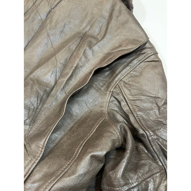 80s L.L.Bean G-1 TYPE LEATHER JACKET MADE IN US 80s L.L.Bean G-1 TYPE LEATHER JACKET MADE IN US