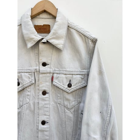 80s Levi’s 70506 GRAY DENIM JACKET MADE IN USA🇺🇸 Size 40R