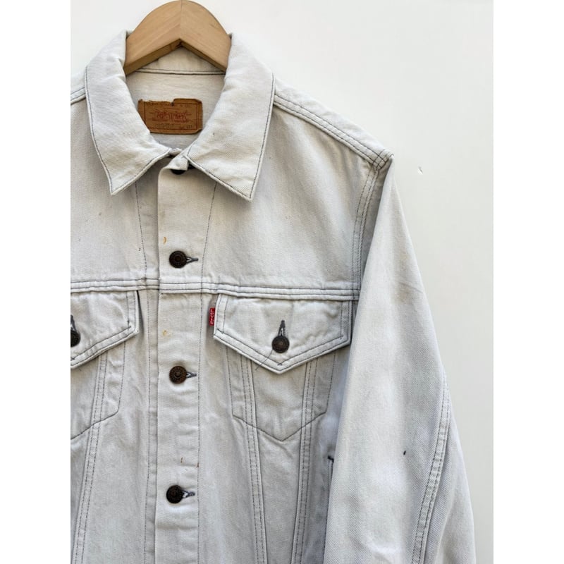 80s Levi's 70506 GRAY DENIM JACKET MADE IN USA🇺