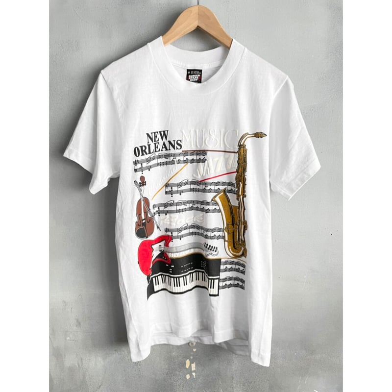 80s NEW ORLEANS MUSIC Tee MADE IN USA ?? Size M