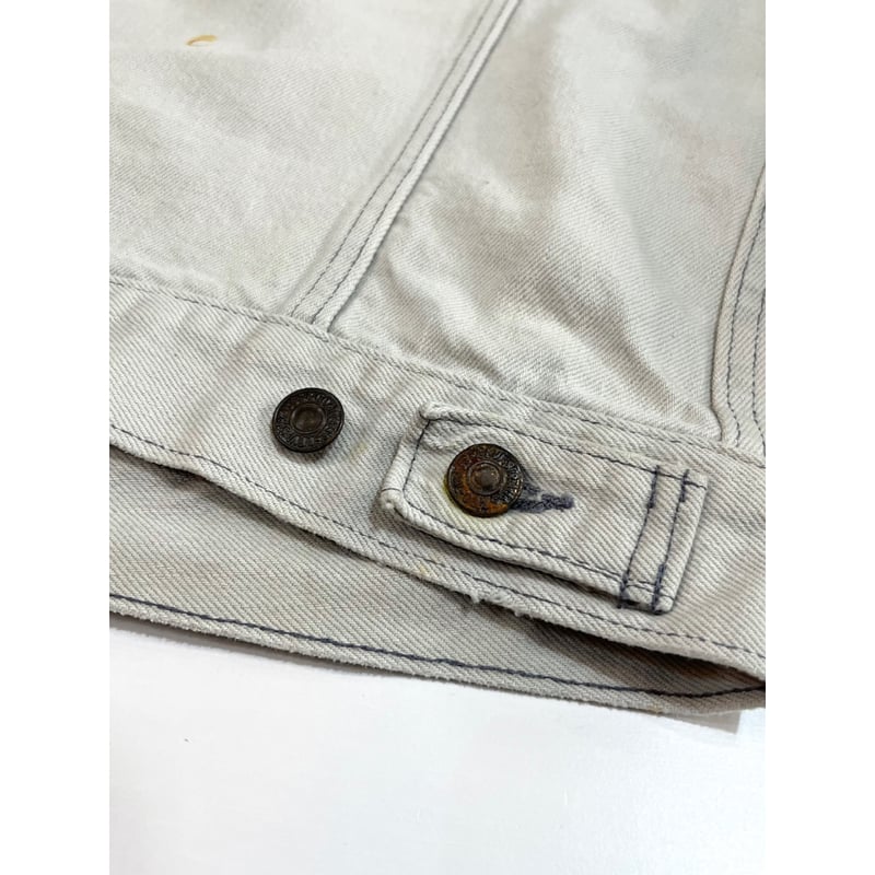 80s Levi's 70506 GRAY DENIM JACKET MADE IN USA🇺