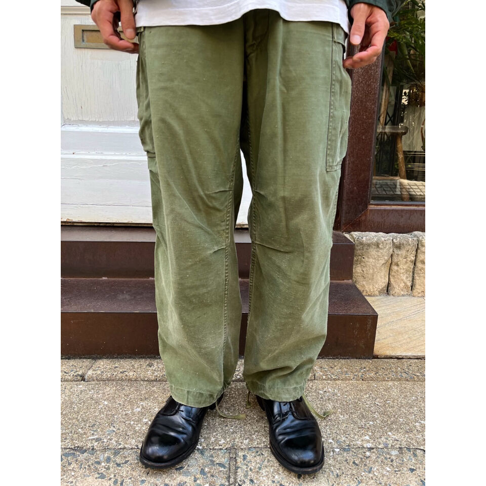 50s US ARMY 51年官給 M−45 フィールドパンツ W30 50's U.S.ARMY M-45 フィールドパンツ 表記(28x32) DEAD | SOLD