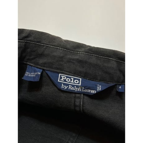 90s POLO Ralph Lauren "BLACK" DUCK HUNTING JACKET Size M