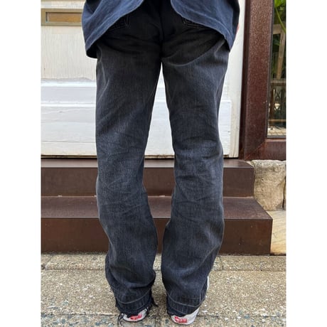 90s Levi’s 501-0660 "CUT OFF" BLACK DENIM PANTS MADE IN USA 🇺🇸 Size W32L32→W31L30