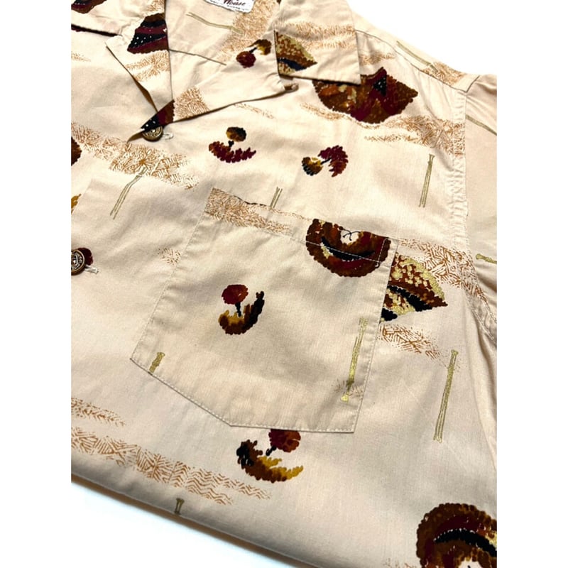 【vintage】60s LIBERTY HOUSE アロハシャツ 60s Liberty House オープンカラーシャツ アロハシャツ - メルカリ