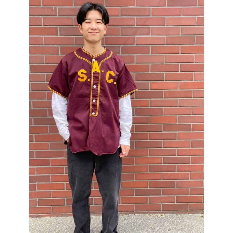 50s RawLings BASEBALL SHIRT Size 38 | KORDS