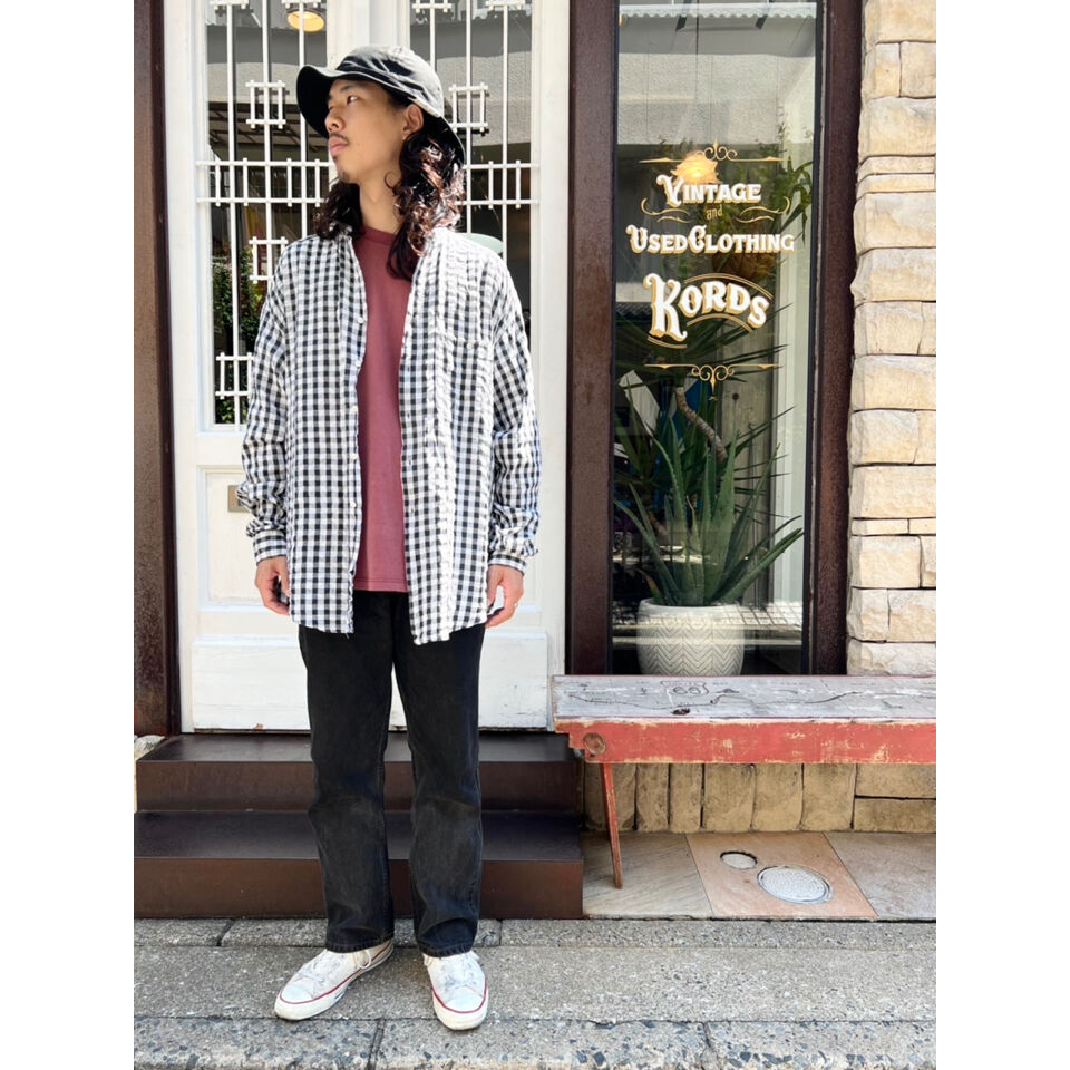 Johnny cotton 総柄シャツ 鳥 90s