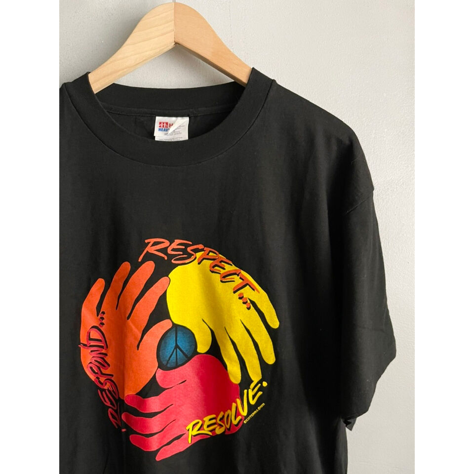 90s ECOTERRA Art Tee Size L | KORDS