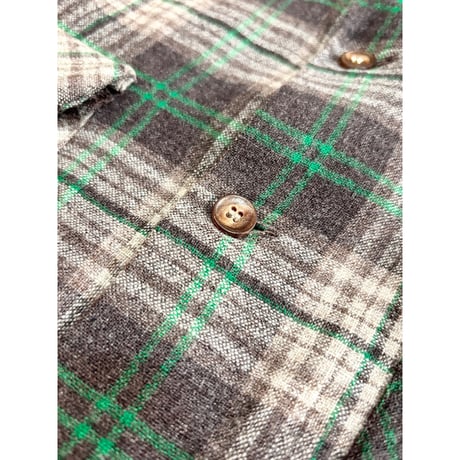 50s PENDLETON WOOL SHIRT MADE IN USA 🇺🇸 Size L