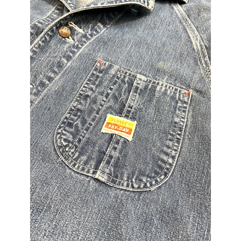 50s PAYDAY DENIM COVERALL Size 42程 | KORDS