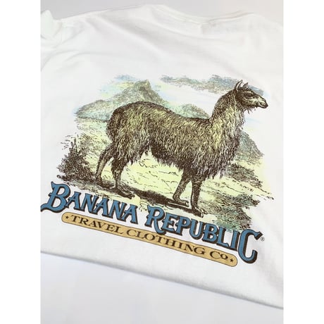 80s BANANA REPUBLIC Tee MADE IN USA🇺🇸 Size L