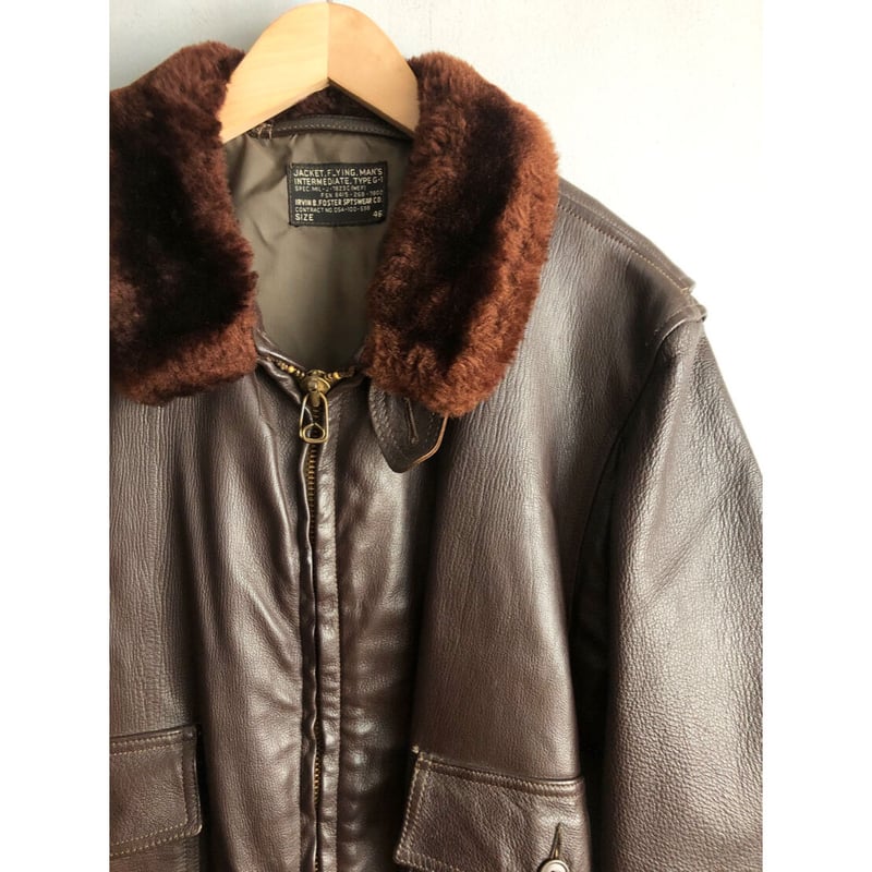 60s US NAVY G-1 FLIGHT JACKET (J-7823C) Size 4 60s US NAVY G-1 FLIGHT JACKET (J-7823C) Size 4