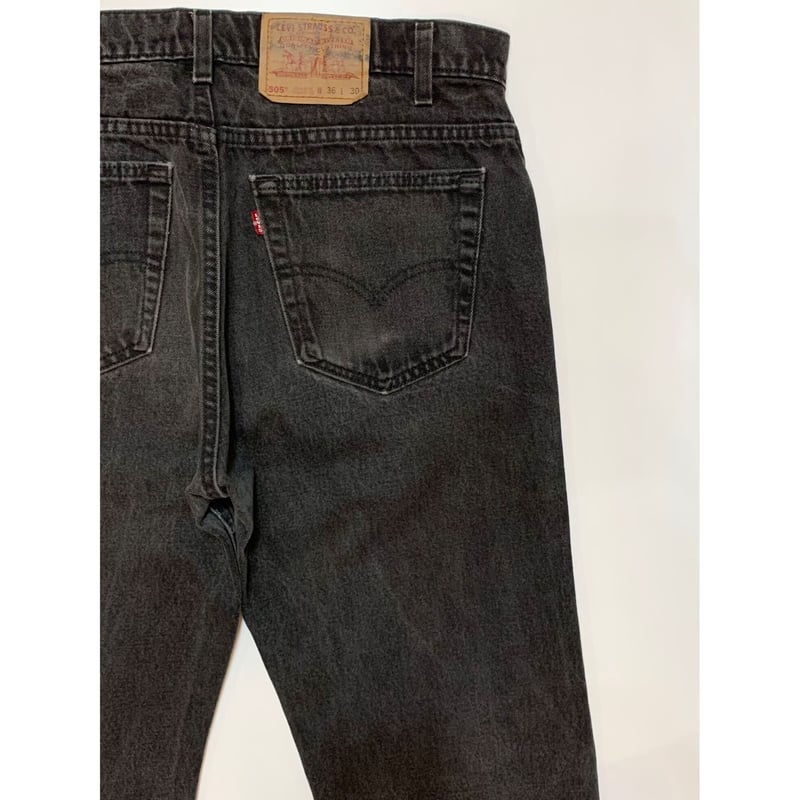 90s Levi's 505 BLACK DENIM PANTS MADE IN USA 🇺🇸