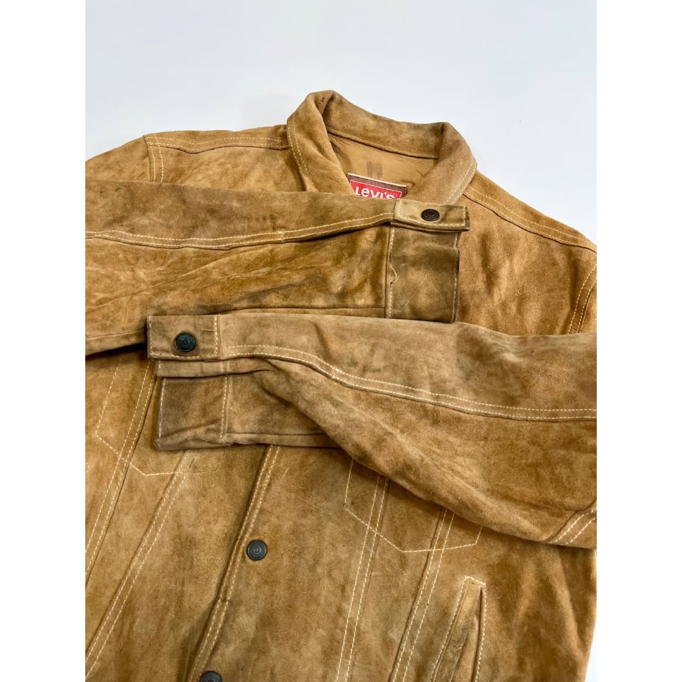 激レアLevi'sリーバイス70506-9725スエードレザージャケットXL美品