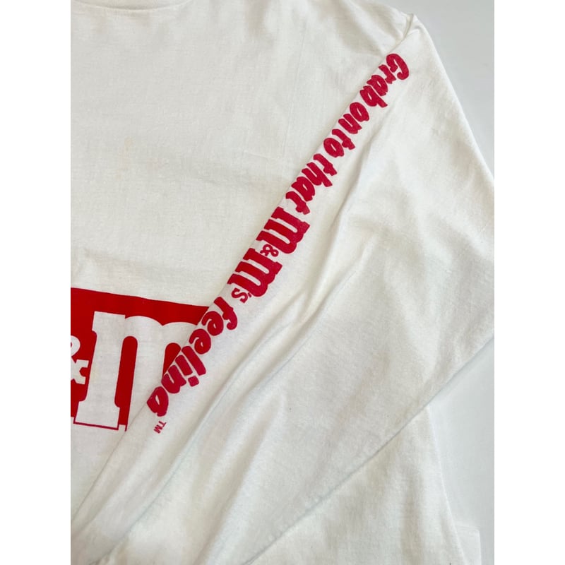 kk様90sUSA製 m&m's ヴィンテージTシャツ OLDT ビンテージT kk様90sUSA製 m&m's ヴィンテージTシャツ OLDT ビンテージT