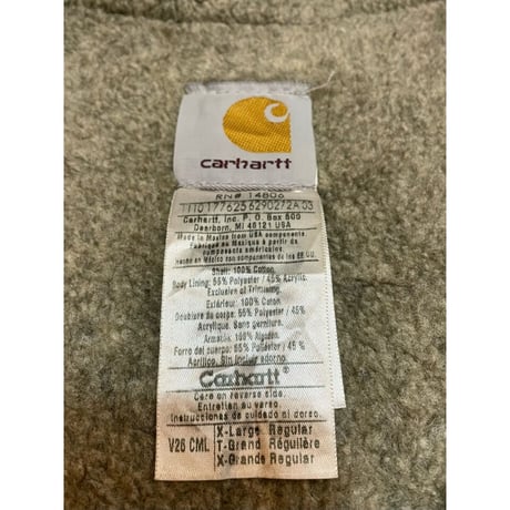 00s carhartt DUCK VEST  Size XL