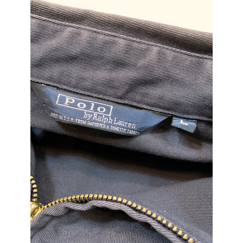 80s~USA製 polo ralph lauren swingtop navy 80s Ralph Lauren SWING TOP MADE IN USA 🇺🇸 Size