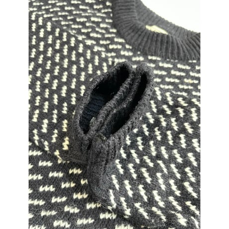 90s L.L.Bean "BIRDS EYE" WOOL KNIT MADE IN NORWAY 🇳🇴 Size XL
