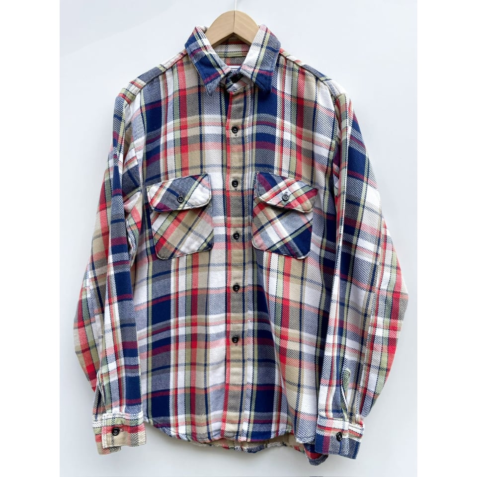 【FIVE BROTHER】ファイブラ flannel shirt 70s〜 L 70s FIVE BROTHER FLANNEL SHIRT MADE IN USA 🇺🇸 S
